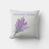 ラベンダー畑 クッション (正面)
