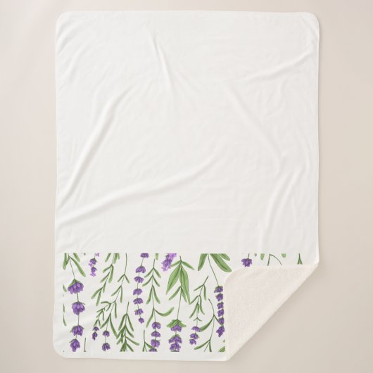 ラベンダー畑 シェルパブランケット (正面)