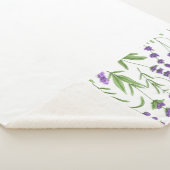 ラベンダー畑 シェルパブランケット (3/4)