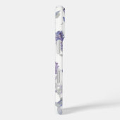 ラベンダー畑 | パープルの水彩花柄 Case-Mate iPhoneケース (裏面 / 右)