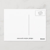 ラベンダー畑 ポストカード (裏面)