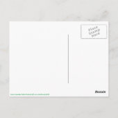 ラベンダー畑 ポストカード (裏面)