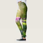 ラベンダー畑 レギンス (左)