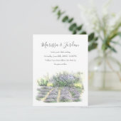 ラベンダー畑 招待状 (スタンド正面)