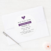 ラベンダー石鹸の手作り材料リスト ラウンドシール (封筒)