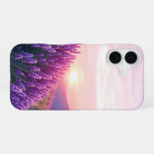 ラベンダー空 iPhone 16ケース (裏面横)
