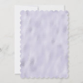 ラベンダー箔にラベンダーと白の花 (裏面)