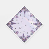 ラベンダー紙ナプキン スタンダードランチョンナプキン (角)