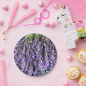 ラベンダー紙プレート ペーパープレート (パーティー)