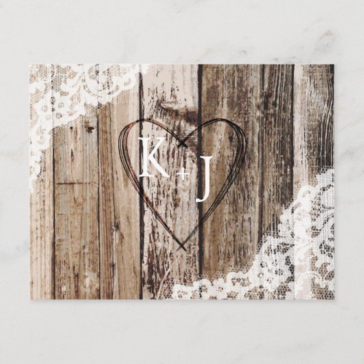 ラベンダー素朴ウッドレース宿泊カード エンクロージャーカード (裏面)