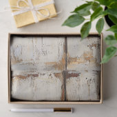 ラベンダー素朴ホワイトウッドのデコップページ 薄葉紙 (ギフト)