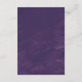 ラベンダー素朴詳細エンクロージャカード エンクロージャーカード (裏面)