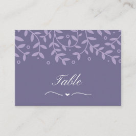 ラベンダー結婚ズ プレイスカード