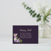 ラベンダー結婚フローラの願い事 エンクロージャーカード (スタンド正面)