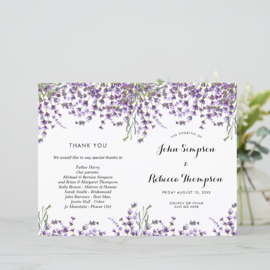 ラベンダー結婚フローラ式計画 (スタンド正面)