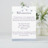 ラベンダー結婚ミントの情報挿入 エンクロージャーカード (スタンド正面)