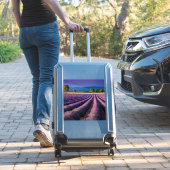 ラベンダー自然アウトドア景観穏やかな平和 シール (スーツケースインサイチュ)