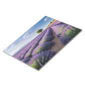 ラベンダー自然アウトドア景観穏やかな平和 ノートパッド (アングル)