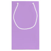 ラベンダー色 スモールペーパーバッグ (裏面)