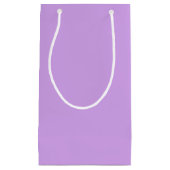 ラベンダー色 スモールペーパーバッグ (正面)