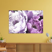 ラベンダー色。美しい キャンバスプリント (インサイチュ (リビング))