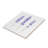 ラベンダー花セラミックタイル タイル (側面)