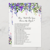 ラベンダー花嫁をどれくらい知ってる？ (正面/裏面)