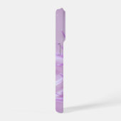 ラベンダー花紫 iPhoneケース (右側面)