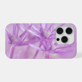 ラベンダー花紫 iPhoneケース (裏面横)