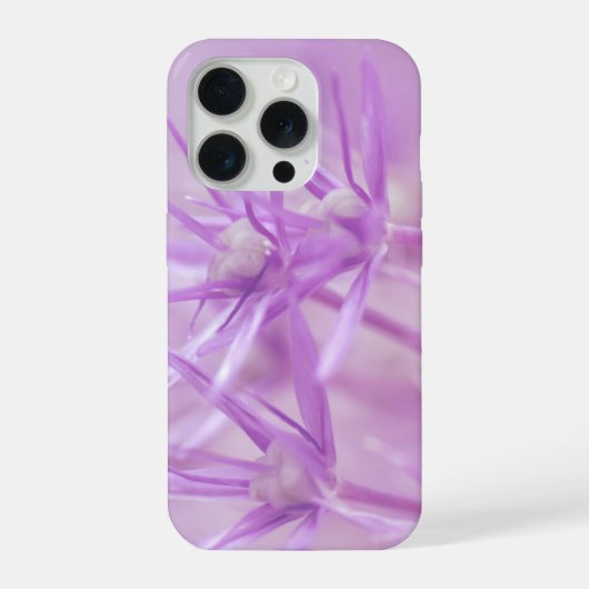 ラベンダー花紫 iPhoneケース (裏面)