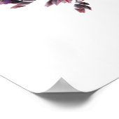 ラベンダー花 ポスター (角)