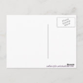 ラベンダー葉書 ポストカード (裏面)