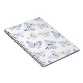 ラベンダー蝶 ノートブック (右側)