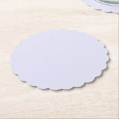 ラベンダー製の ペーパーコースター (アングル)