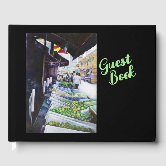 ラベンダー通りの明るい側面 ゲストブック (正面)