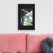 ラベンダー通り，シンガポール キャンバスプリント (インサイチュ (リビング))