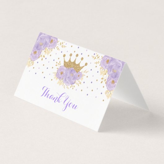 ラベンダー金ゴールドクラウンプリンセスシャワーサンキュー (正面)