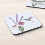 ラベンダー金物プラスチックコースター コースター (左側)