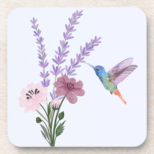 ラベンダー金物プラスチックコースター コースター (正面)