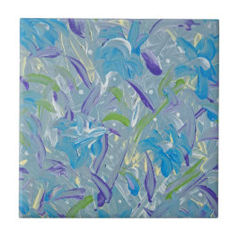 ラベンダー雨用セラミックタイル タイル