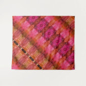 ラベンダー1974イカット13 タペストリー (正面(横))