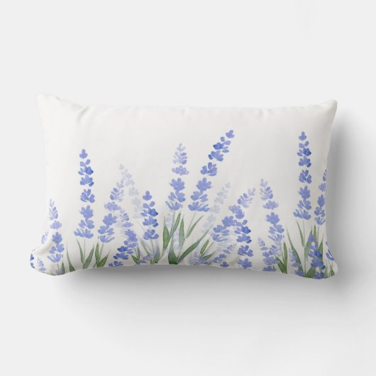 ラベンダー2のフィールド アウトドアクッション (正面)