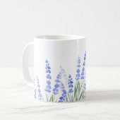 ラベンダー2のフィールド コーヒーマグカップ (正面左)