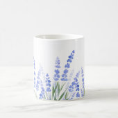 ラベンダー2のフィールド コーヒーマグカップ (中央)