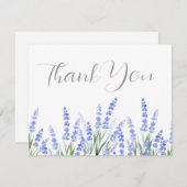 ラベンダー2のフィールド サンキューカード (正面/裏面)