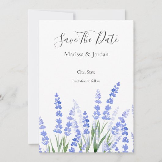 ラベンダー2のフィールド セーブザデート (正面)