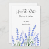 ラベンダー2のフィールド セーブザデート (正面/裏面)