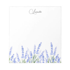 ラベンダー2のフィールド ノートパッド