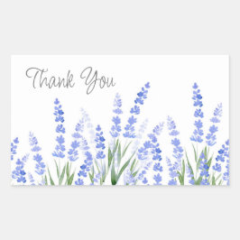 ラベンダー2のフィールド 長方形シール