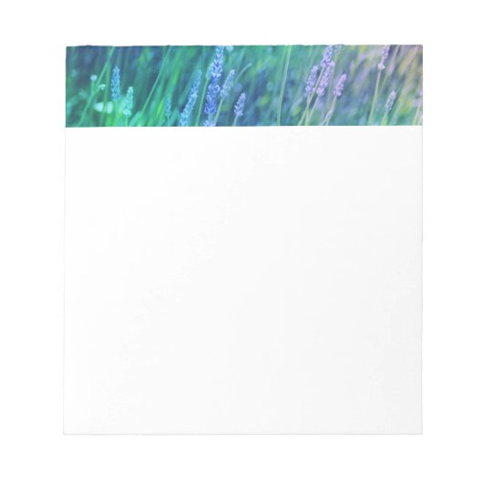 ラベンダー2 ノートパッド (正面)